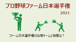 ファーム日本選手権2021