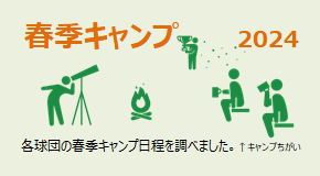 春季キャンプ 2024